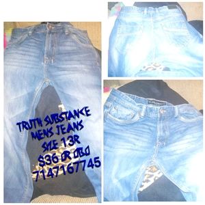 Truth substance mens jeans